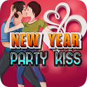 New Year Party Kiss icon