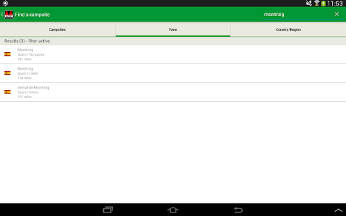 ACSI Campsites Europe Screenshots 2