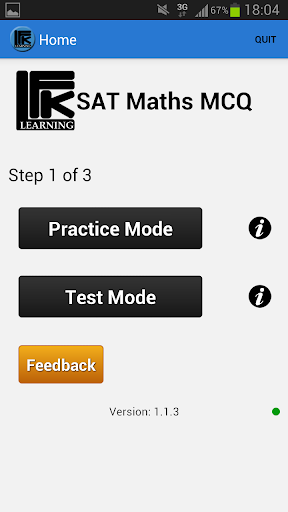 SAT Math MCQ