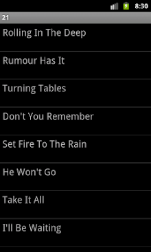 Adele Lyrics