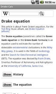 Free Drake Calculator APK