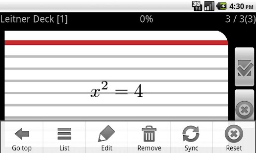 ThmX FlashCard Screenshots 3