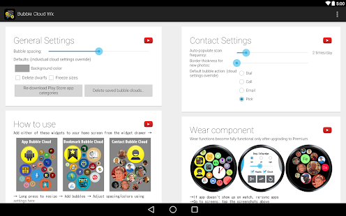 Bubble Cloud Widgets + Wear - screenshot thumbnail