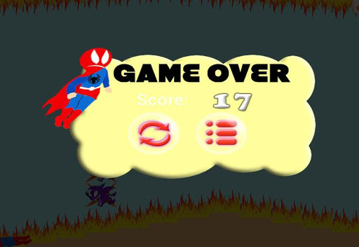 【免費動作App】Spider hero man flying game-APP點子