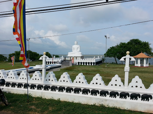 Buddha Statue Near Puttalam Lagoon