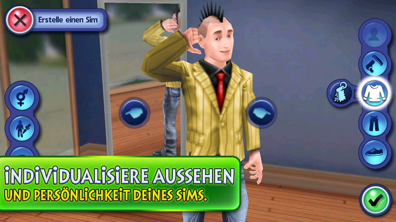 Android application The Sims™ 3 screenshort