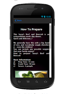 Sassy's Beef & Broccoli Recipe Screenshots 3