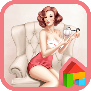 pinup girl perfume dodol theme 4.1