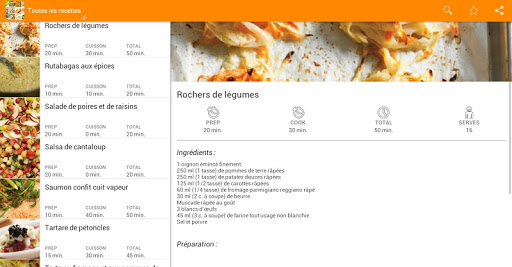 【免費健康App】Recettes santé-APP點子