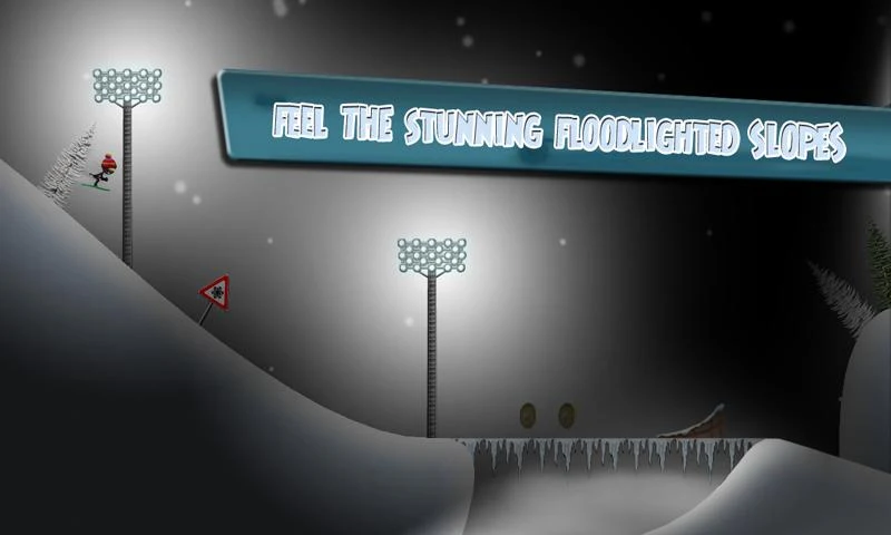 Stickman Ski Racer (Free) - screenshot