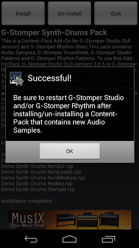 【免費音樂App】G-Stomper Synthetic-Drums Pack-APP點子