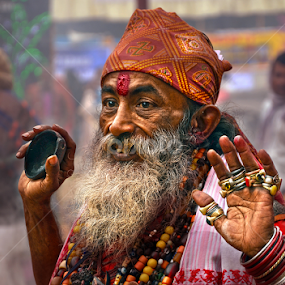 by Ajay Halder - People Portraits of Men