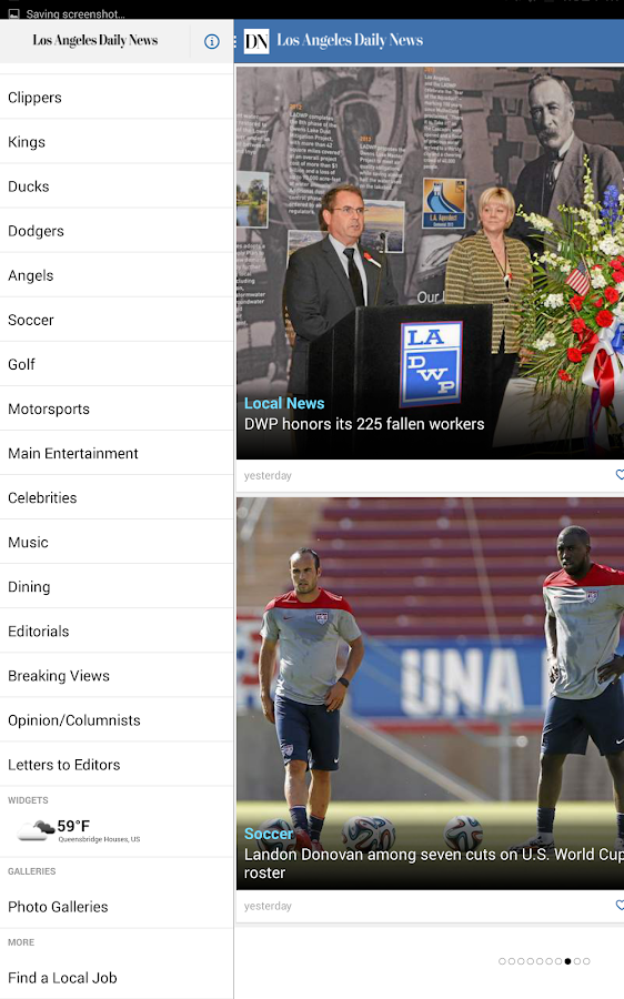 LA Daily News Android Apps on Google Play