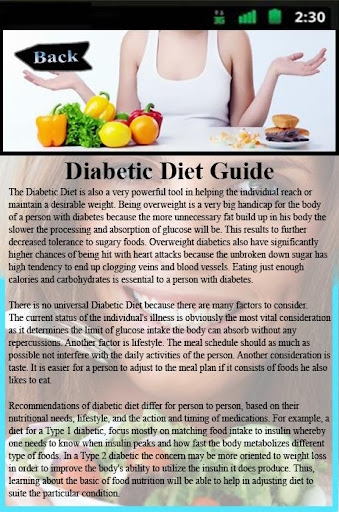 【免費健康App】Diabetic Diet Guide-APP點子