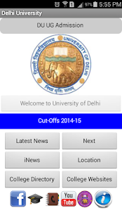 Delhi University UG Admission Screenshots 0