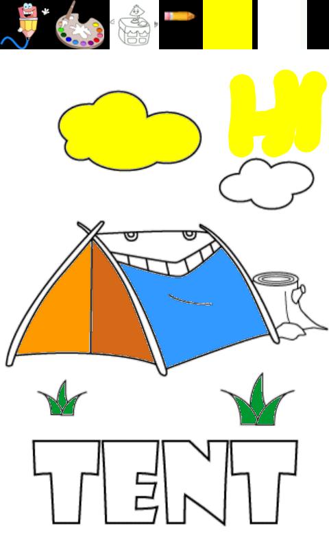 Kid Coloring, Kid Paint Screen 2
