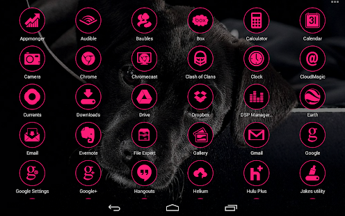 VM6 Pink Icon Set Screenshots 1