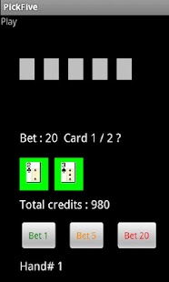 Pick Five Screenshots 0