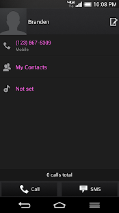 How to get ExDialer Pink Sense Theme lastet apk for android