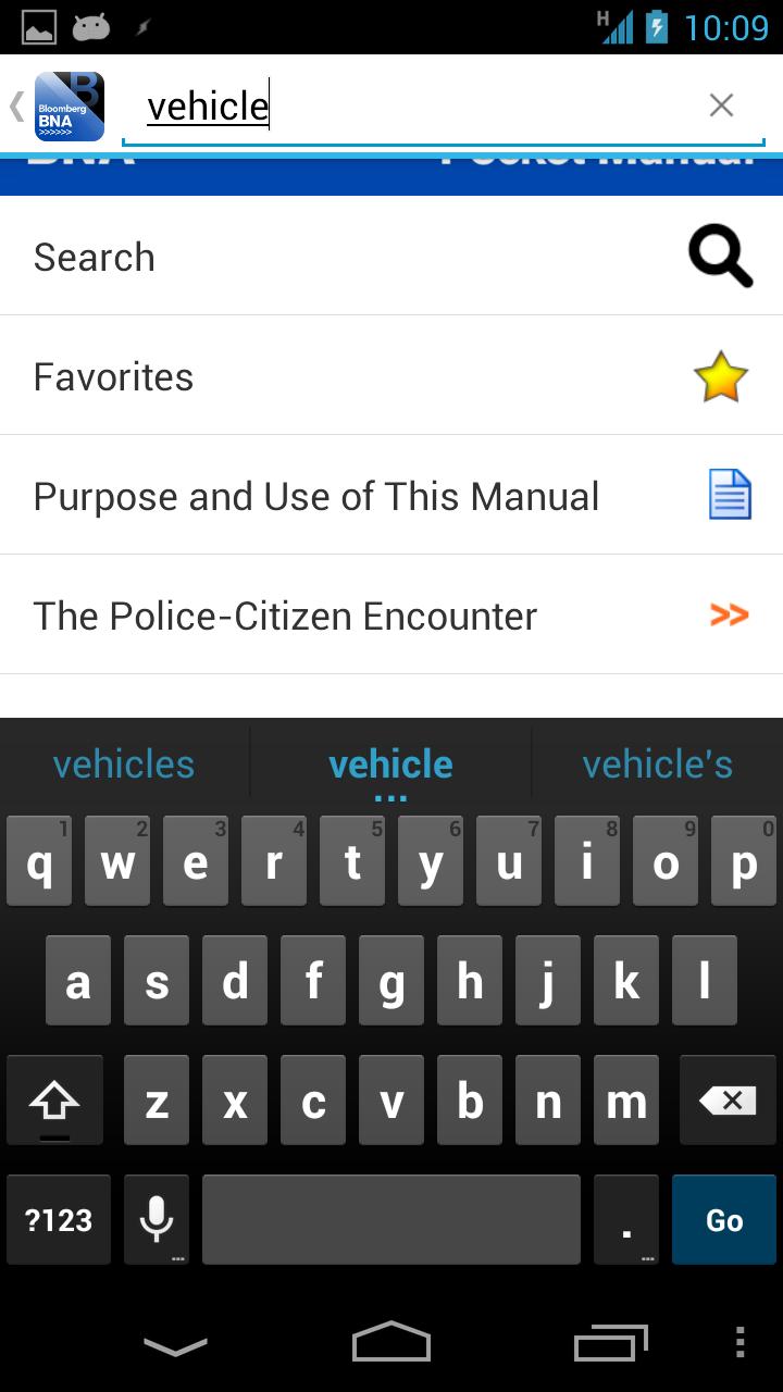 Law Officers Pocket Manual Screen 2