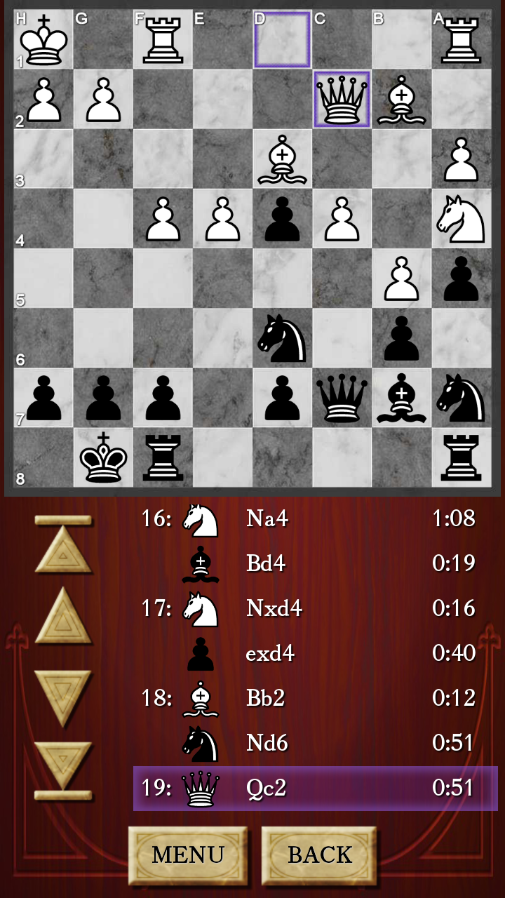 Échecs (Chess) Screen 2