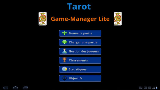 Tarot Game Manager Lite