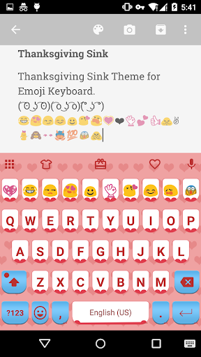 Thanksgiving Love Keyboard