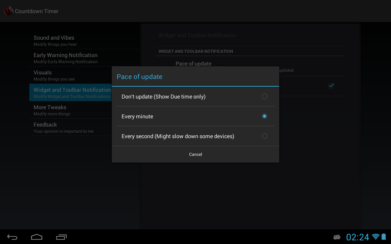 Large Countdown Timer Android Apps on Google Play