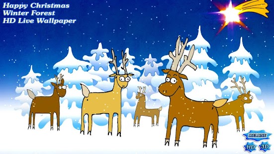 Download Happy Christmas Winter Forest APK for PC