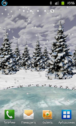 【免費個人化App】Winter In Chamonix 3D LWP FREE-APP點子