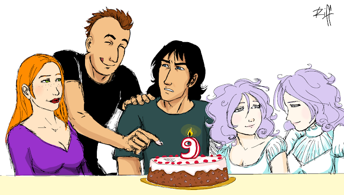 9th blog anniversary today