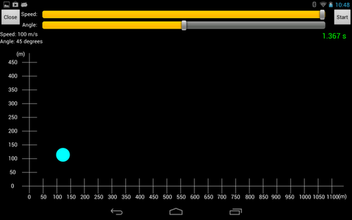 Projectile Motion Simulation