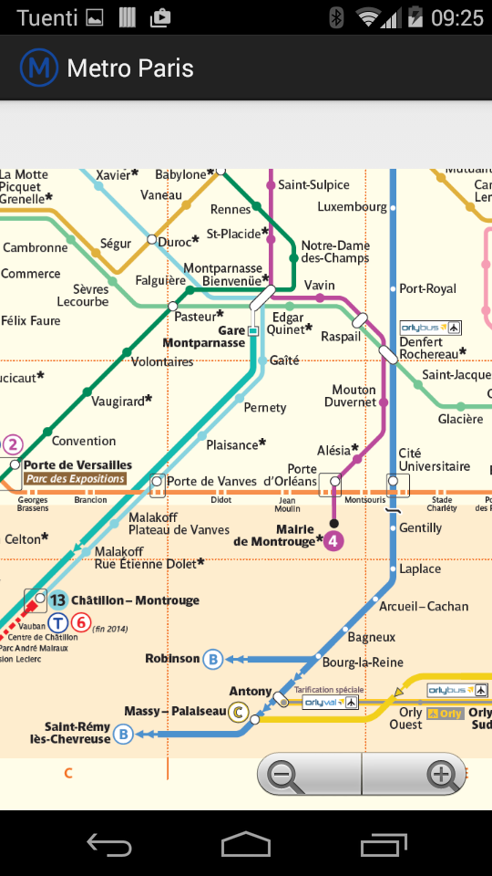 Metro Paris Screen 3