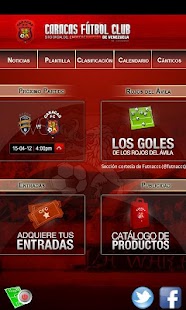 Caracas FC para Galaxy Note Screenshots 0