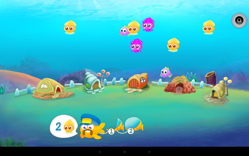 Count Crab: Baby Fish School Screen 3