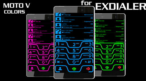 THEME NEON PINK FOR EXDIALER