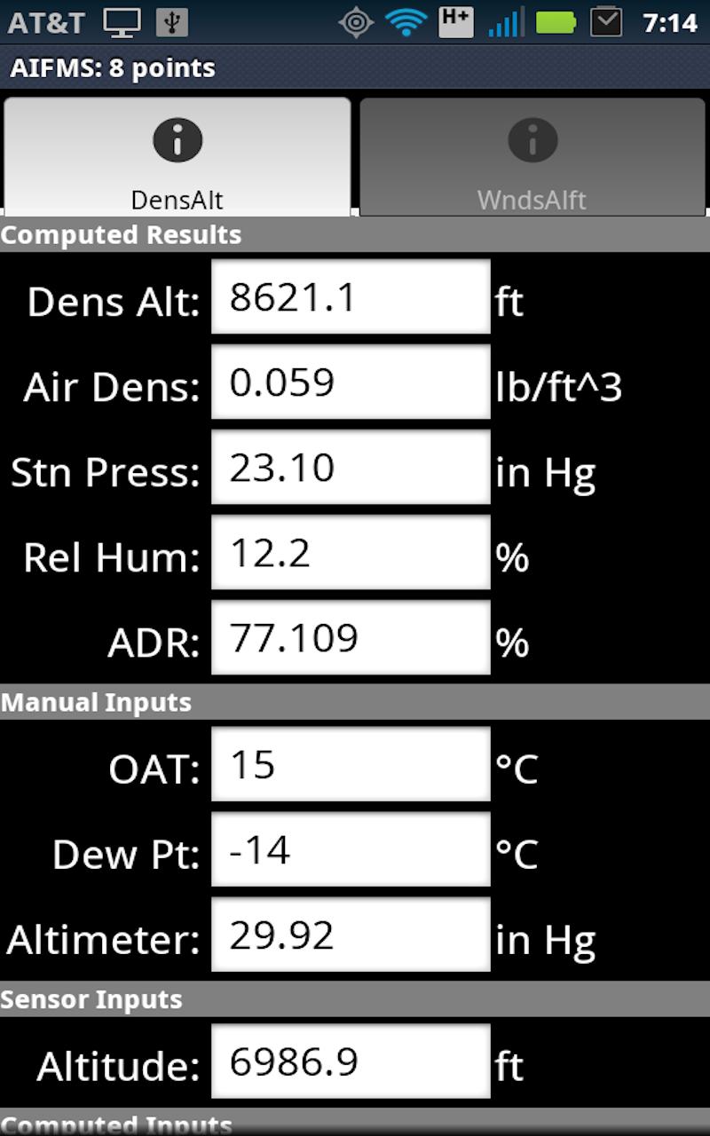 Adv Int Flight Management Sys Screen 2