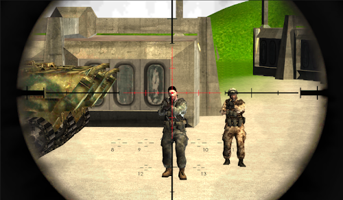 Android application Army Sniper Shooter 3D screenshort