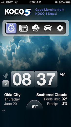 Alarm Clock KOCO 5 Okla City