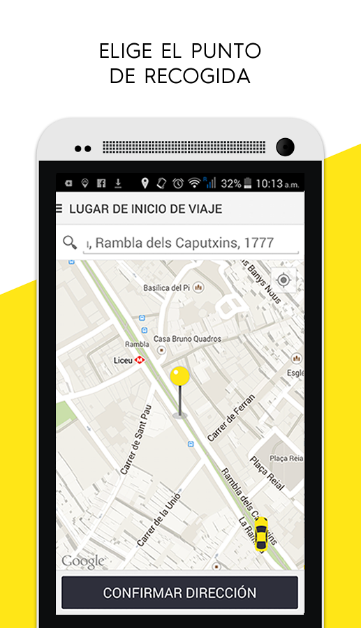 Android application Bolt: Fast, Affordable Rides screenshort