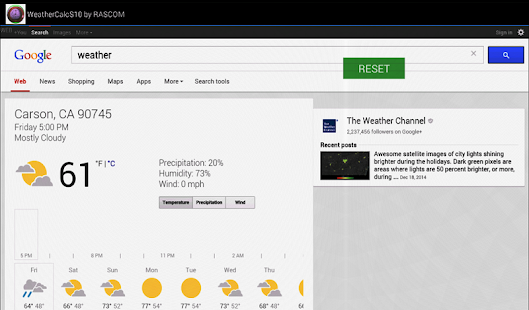 Lastest Meteorology WeatherCalcS10 APK for Android