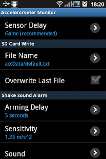 Lastest Accelerometer Monitor APK