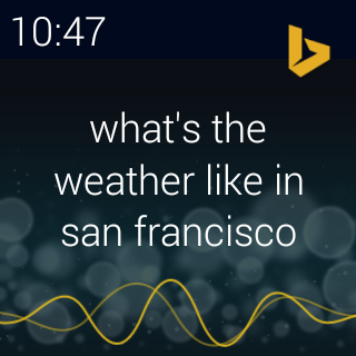 Bing Torque: Search Assistant Screen 3