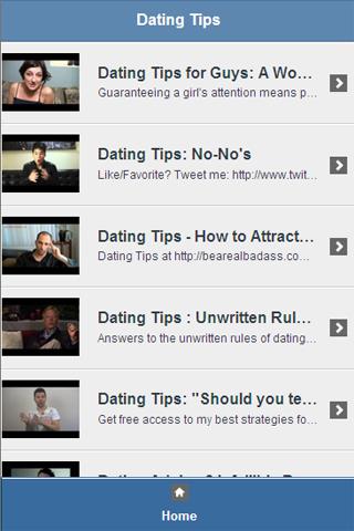 Dating Tips Video