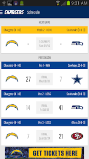 San Diego Chargers Screenshots 1