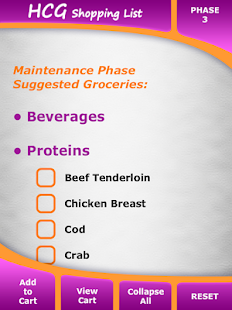 HCG Diet Shopping List Screenshots 5