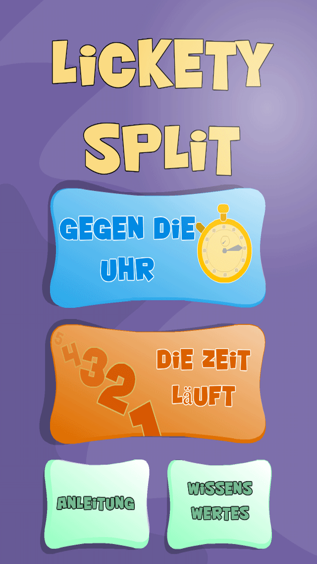Android application Lickety Split screenshort