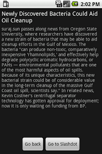 Free Slashdot Front Page APK for Android