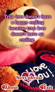 Love You - Romantic Phrases Screenshots 3 Love You - Romantic Phrases Screenshots 3