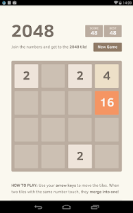 2048 game Screenshots 1
